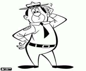 Pintar Smith persegueix l'ós Yogi