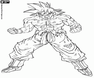 Pintar En Son Goku ferit