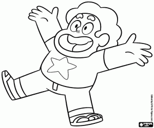 Pintar Steven Universe, el nen protagonista