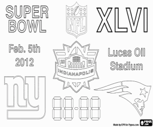 Pintar Super Bowl 2012, Indianápolis
