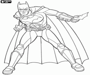 Pintar El superheroi Batman
