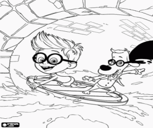 Pintar El surf de Peaboby i Sherman
