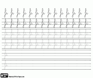 Pintar La síl·laba FI per escriure