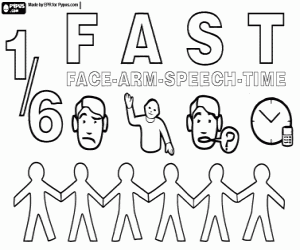 Pintar Els símptomes d'un ictus