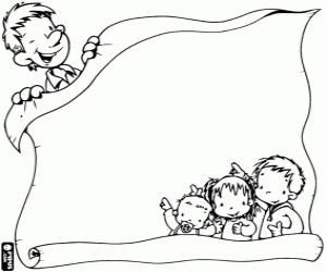 Pintar Targeta de felicitació pel dia del pare