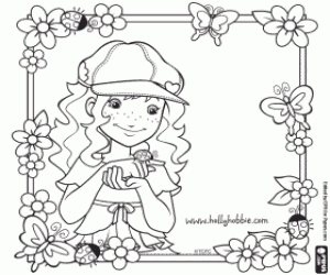 Pintar Una targeta amb Holly Hobbie