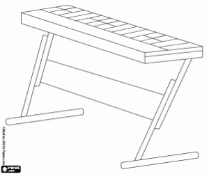 Pintar Un teclat electrònic