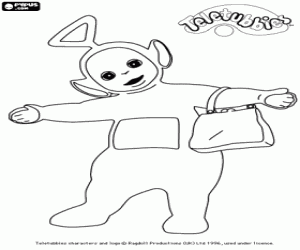 Pintar Teletubbies Tinky Winky