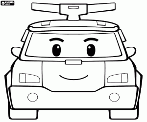 Pintar Transformació de Robocar Poli