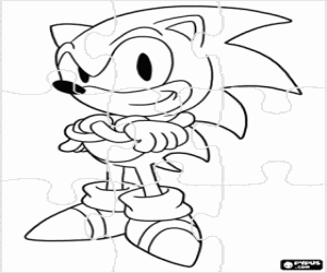 Pintar Trencaclosques de Sonic The Hedgehog
