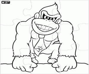 Pintar Trencaclosques de Donkey Kong