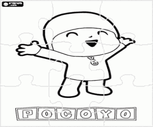 Pintar Trencaclosques de Pocoyo
