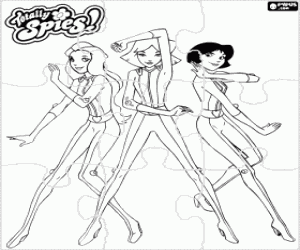 Pintar Trencaclosques de Totally Spies