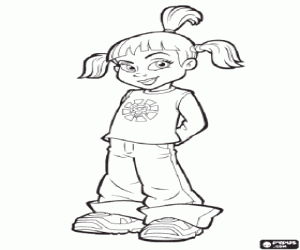 Pintar Trixie, personatge de Lazy Town