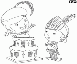 Pintar El trobador Fernando amb Mike