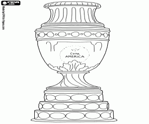 Pintar El trofeu de la Copa Amèrica