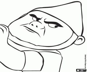 Pintar Tybalt, el gnom vermell més fort