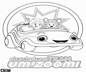 Pintar Umizoomi a l'Umi Auto