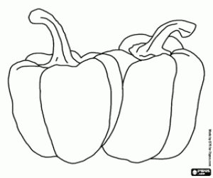 Pintar Un parell de pebrots