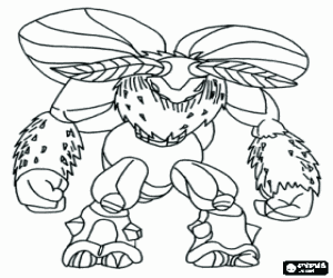 Pintar Vedetta el Màgic, un gormiti