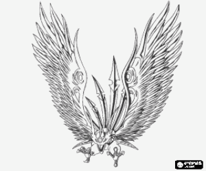 Pintar Ventus Skyress és el Bakugan de Shun