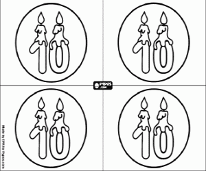 Pintar Vine a la meva festa de deu anys