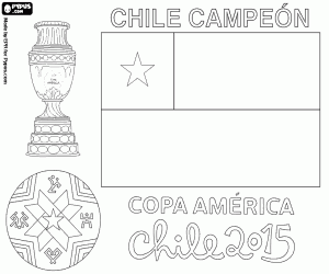 Pintar Xile, campió de la Copa Amèrica 2015