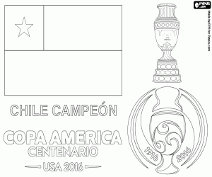 Pintar Xile, campió Copa Amèrica 2016