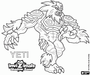 Pintar Yeti, Invizimals Shadow Zone