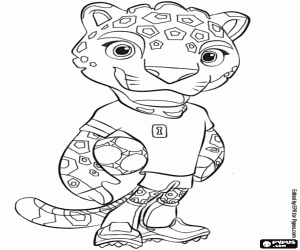 Pintar Zayu, mascota Copa del Món Mèxic 2026