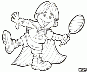 Pintar Ziggy, personatge de Lazy Town