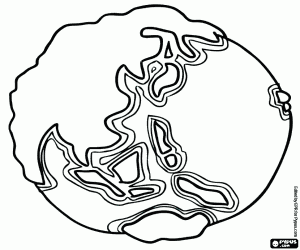 Pintar Àsia en el nostre planeta